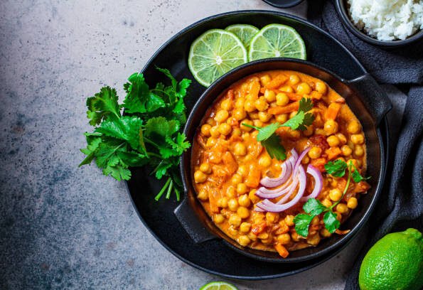 Turmeric Chickpea Curry